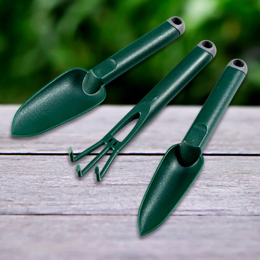 Heavy-duty mini garden trowel, hand tool for digging and planting.