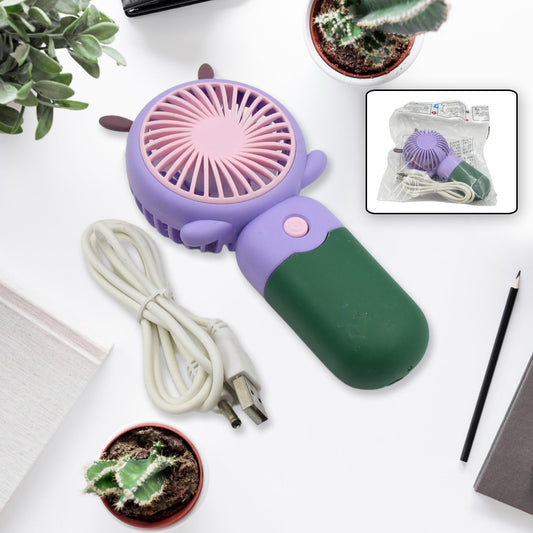 Mini USB Handheld Fan, Portable and lightweight Mini Fan for Home, Office, Travel and Outdoor Use (1 Pc)