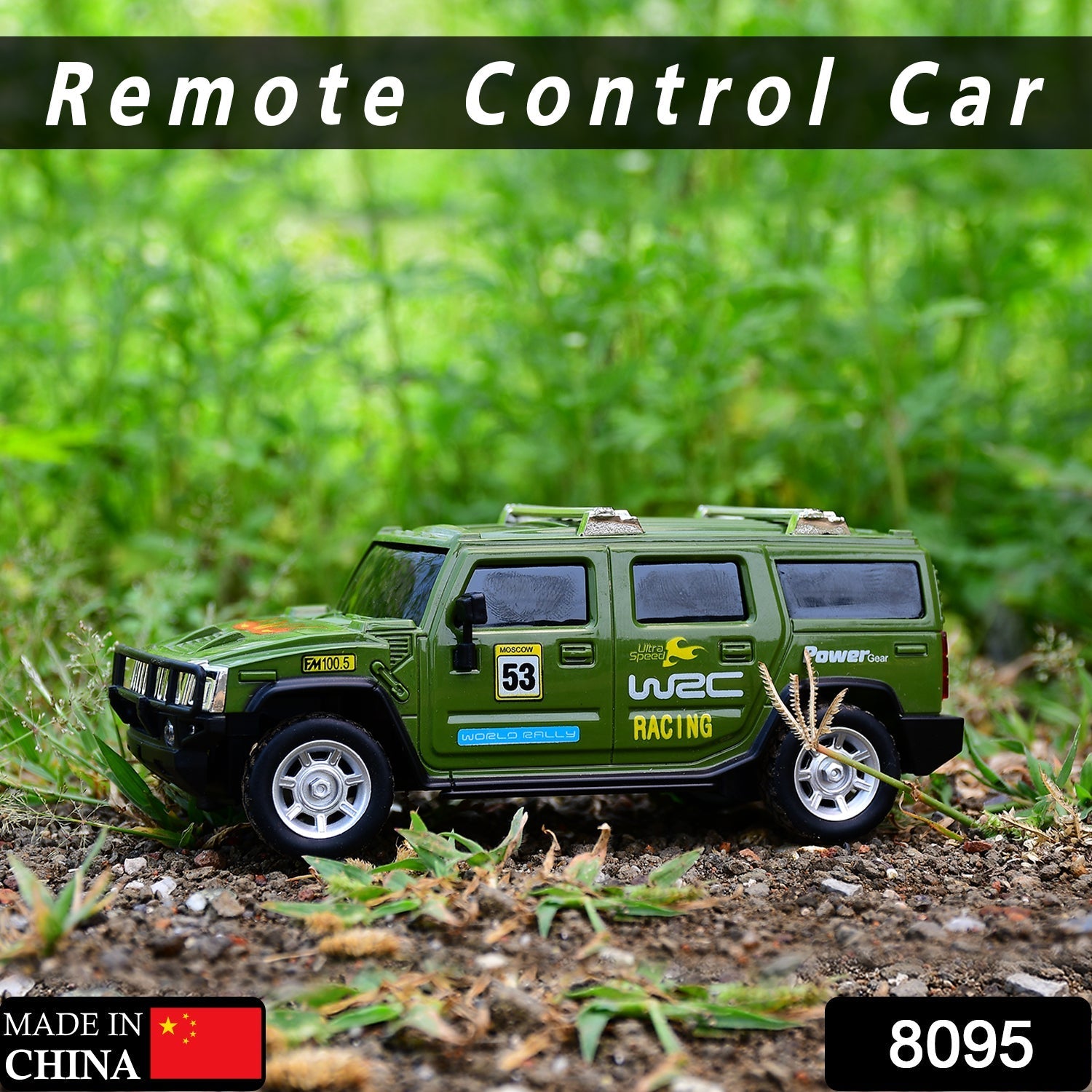 Remote control Jeep toy car, designed for children