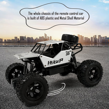 Rock Crawler Monster RC Truck All Terrain Stunt Racing Car Rechargeable Indoor Outdoor Toy Car