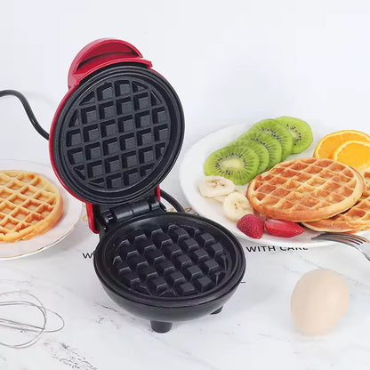 Mini Waffle Maker Machine Waffle Iron Home Appliances Kitchen Gift Easy To Clean, On-Stick Surfaces, Perfect Breakfast, Dessert, Sandwich, Cakes, Other Snacks Machine