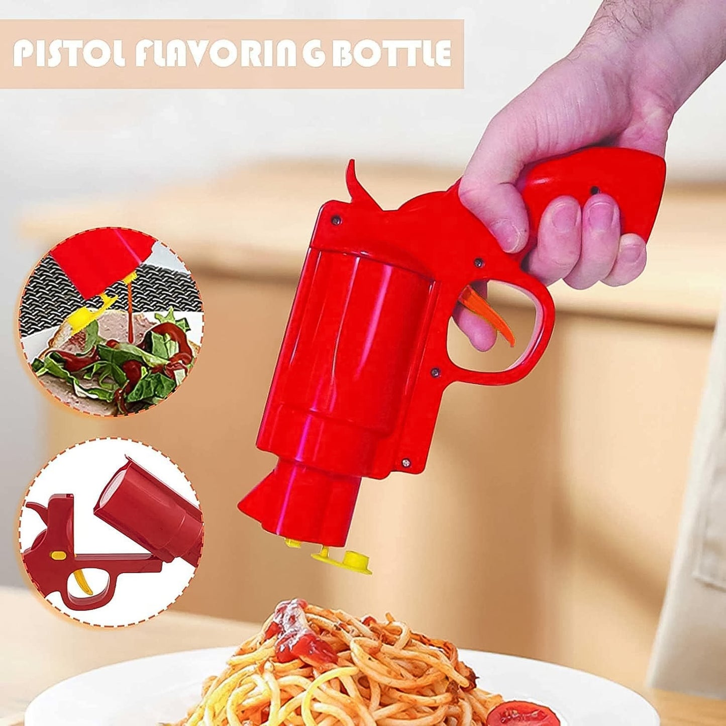 FlavorFire Ketchup & Mustard Shooter