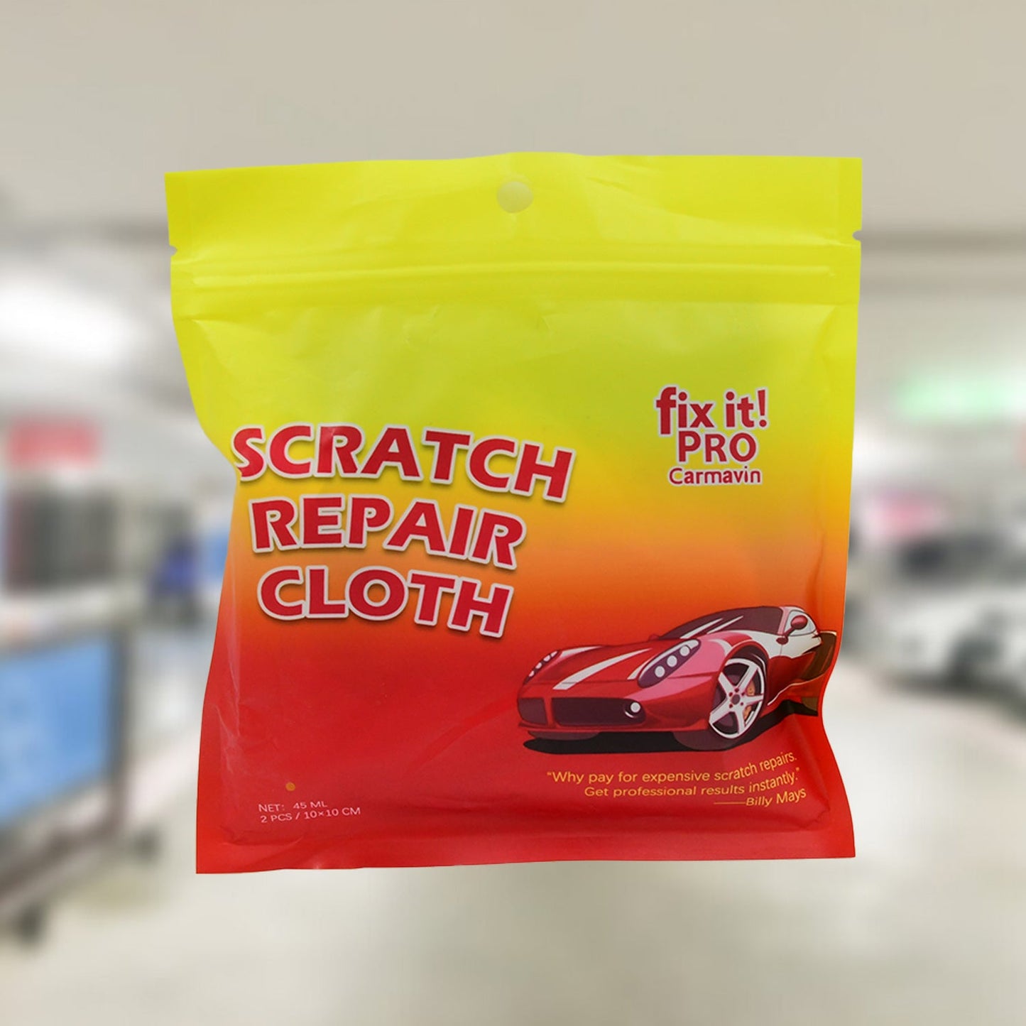 Nano Magic Car Scratch Remover Cloth, Multipurpose Scratch Repair Cloth, Cloth for Car Paint Scratch Repair, Easy to Repair Slight Scratches on the Surface Polishing Repeatable Use for All Kinds of Car (45 ML Repair Solution, 2 Gloves, 2 nano Cloth)