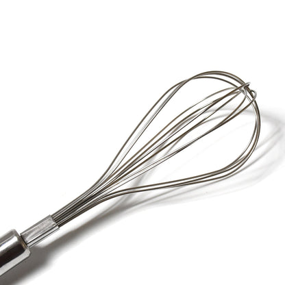 Kitchen Whisk, Stainless Steel Kitchen Tool Non-Scratch Best Stainless Steel Whisk for Perfect Metal Hand Whisk for Cooking Soup Whisking Spatula Tool Is a Great Kitchen Accessory or Gift (1 Pc / 29cm)