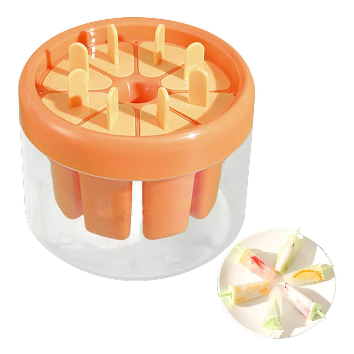 Easy-release molds for ice cream and candy