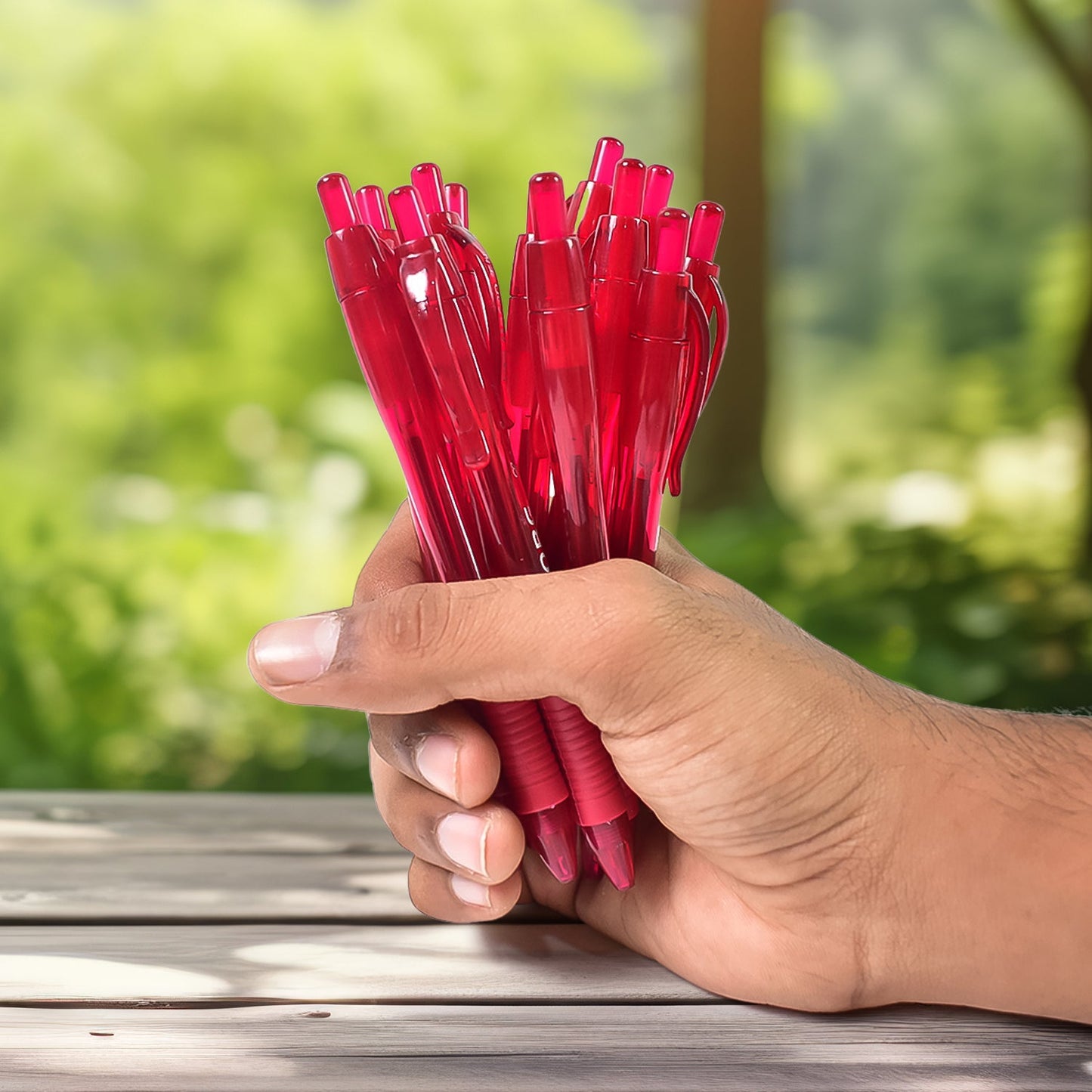 FireStroke Red Gel Pens