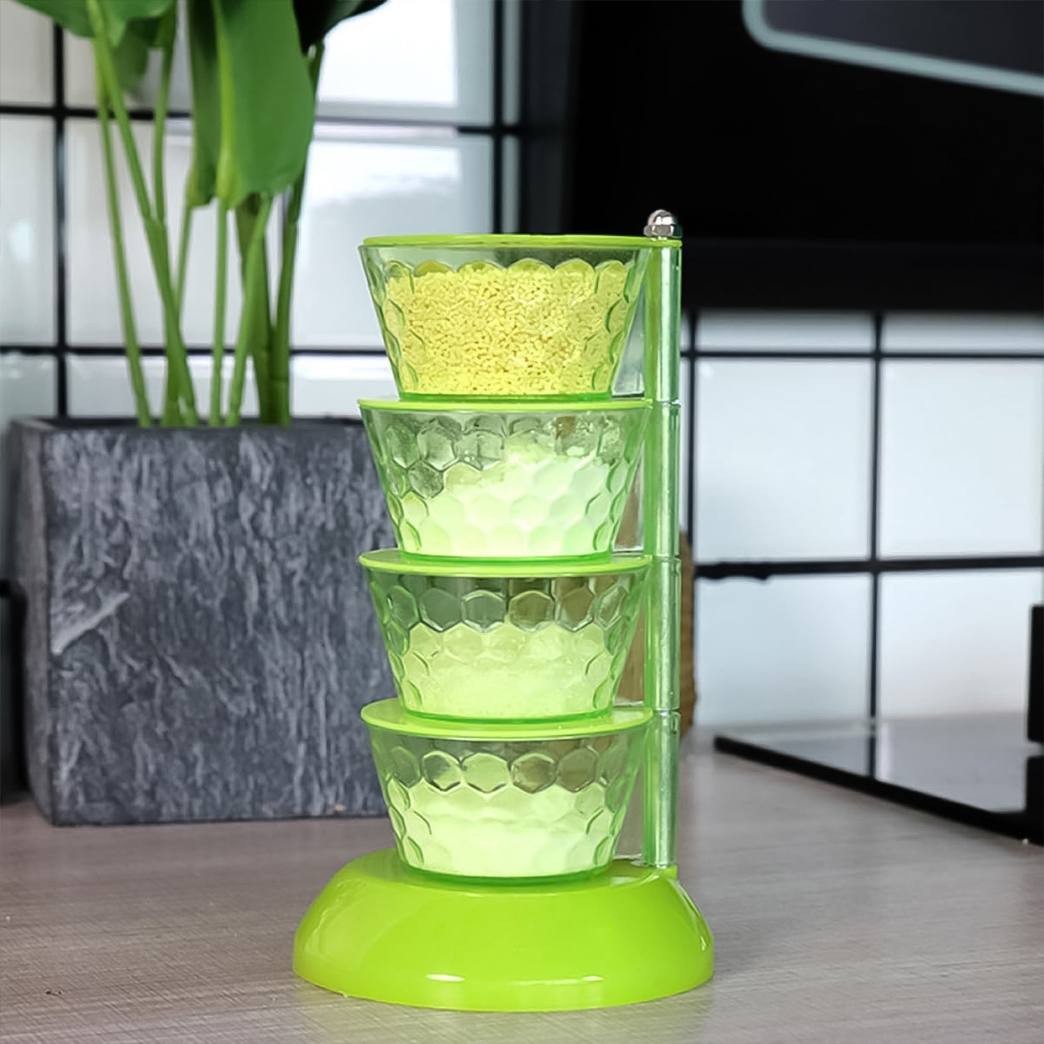 QuadTurn Seasoning Rack