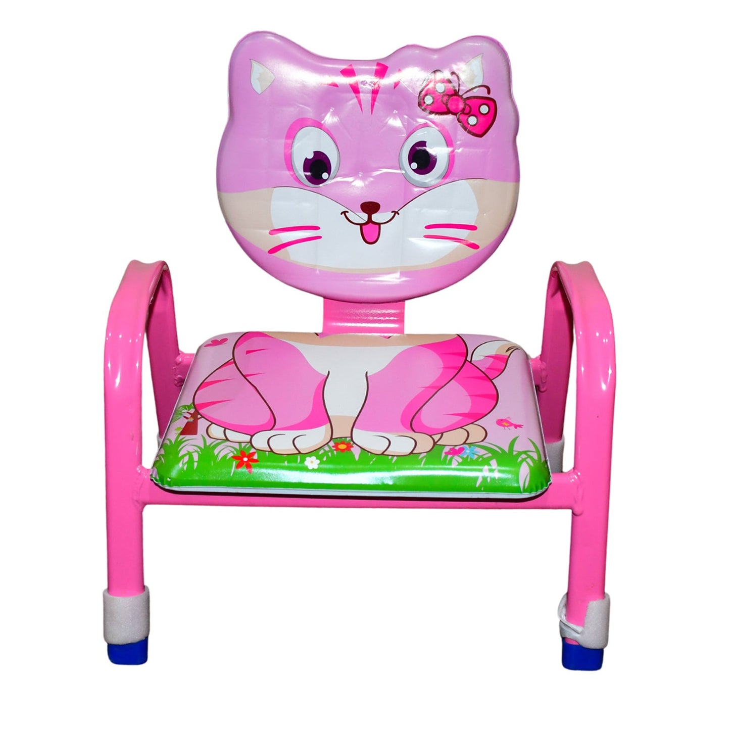 Cartoon Baby Chair Strong Steel Cushion & Comfortable Baby Chair High Quality Chair (1 Pc)