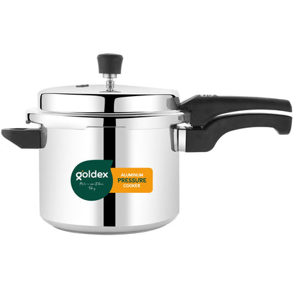 Aluminium Classic Goldex Pressure Cookers With Outer Lid (5 Litres / 5-Year warranty)