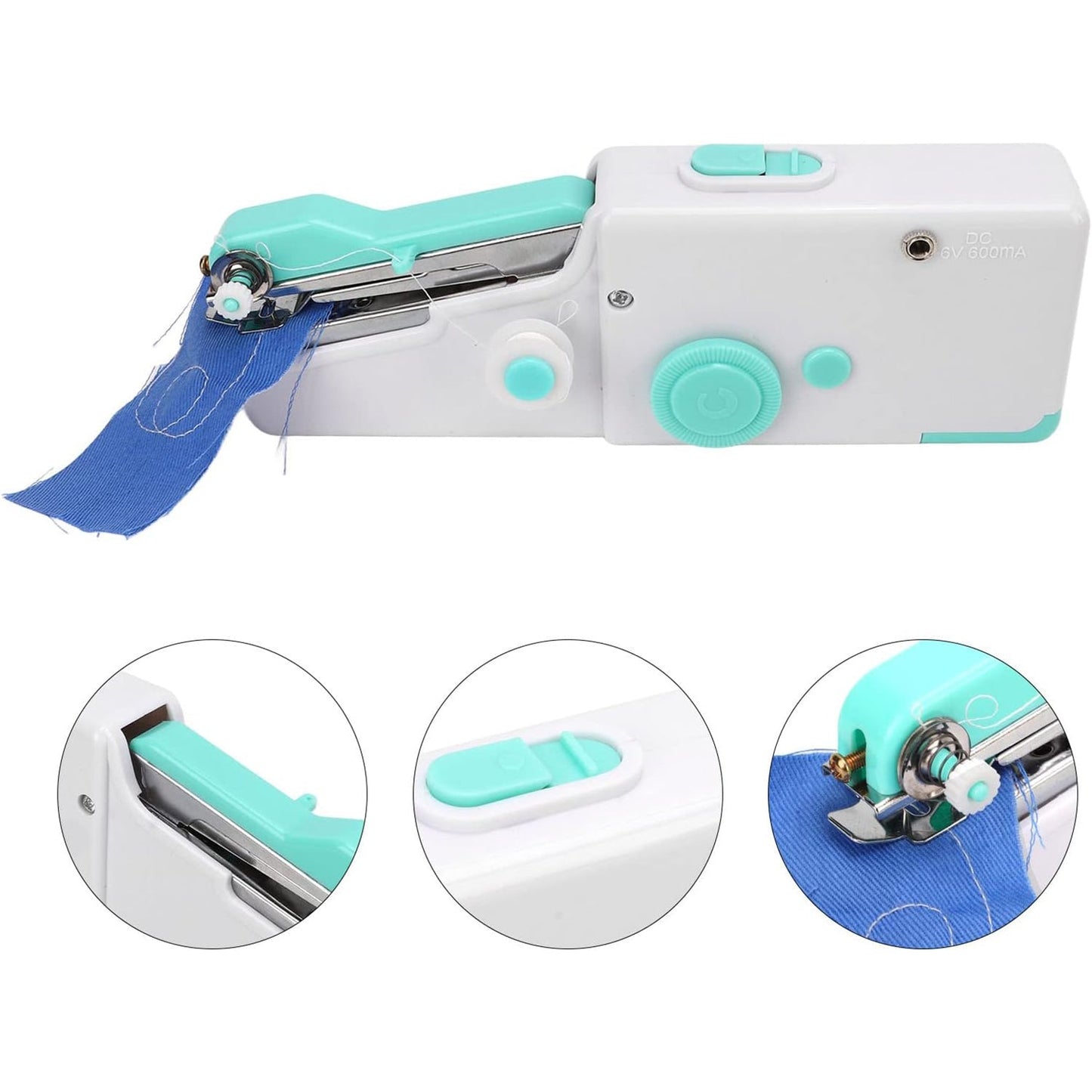 Stapler Style Handheld Sewing Machine