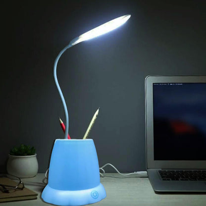 Multi-functional desk lamp with pencil stand