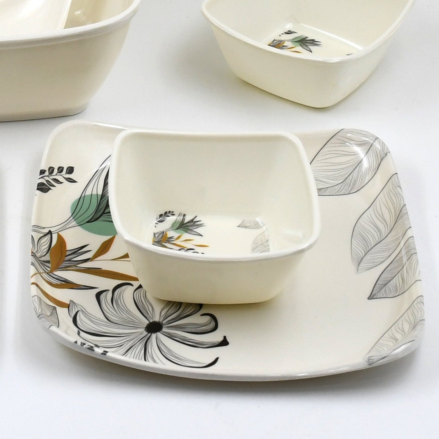 Divine lunch Tableware, Dinner Set (11 Pcs Set)