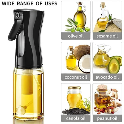 Glass Oil Dispenser Bottle Spray (1 Pc / 200 ml Approx)