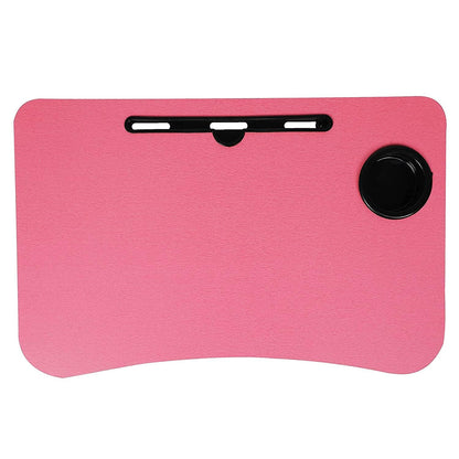 Pink foldable laptop desk