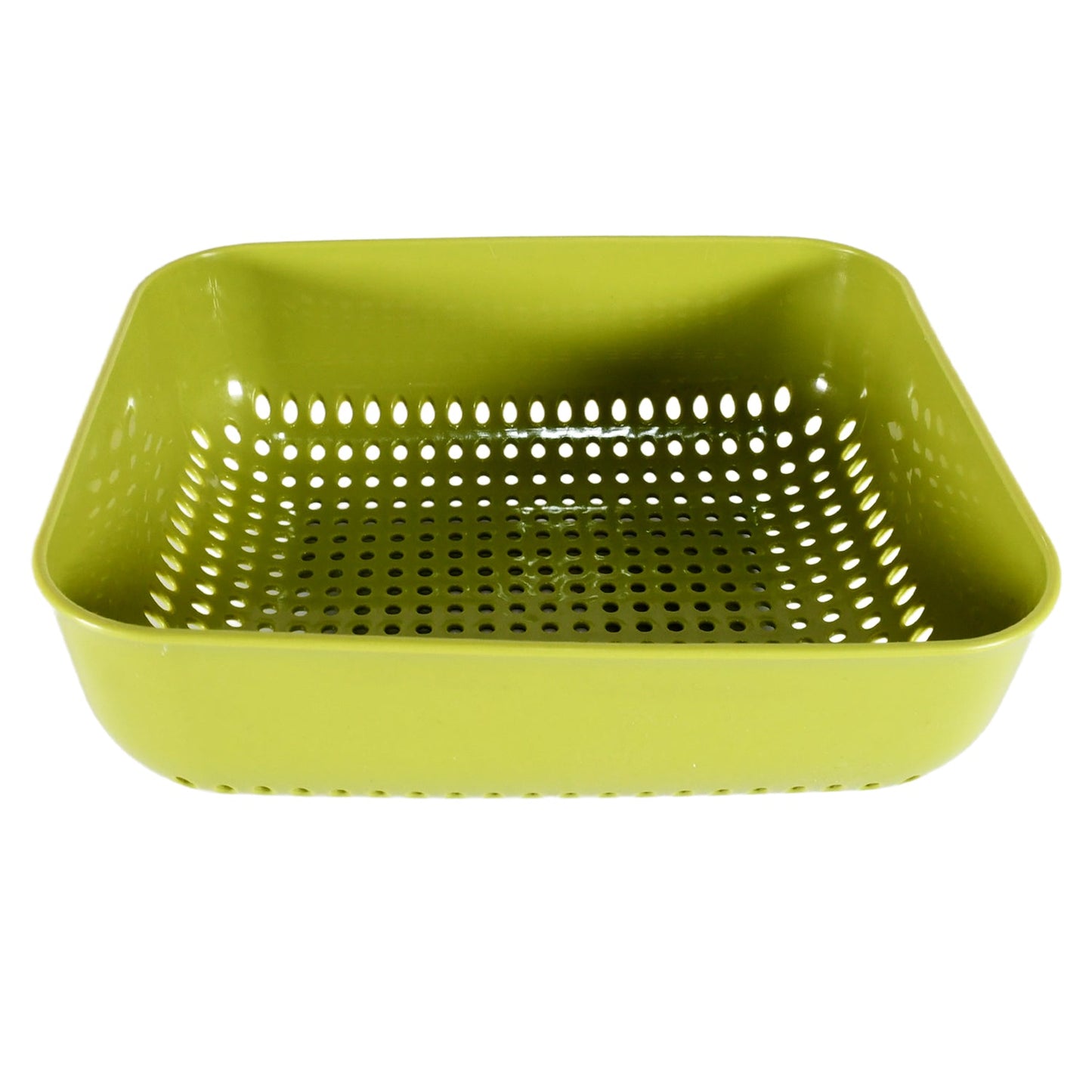 Multipurpose Small Plastic Kitchen Basket, Vegetables and Fruits Washing, Basket (20x17 Cm)