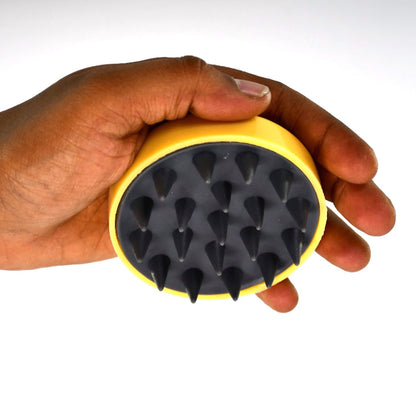 Massaging shampoo brush for scalp