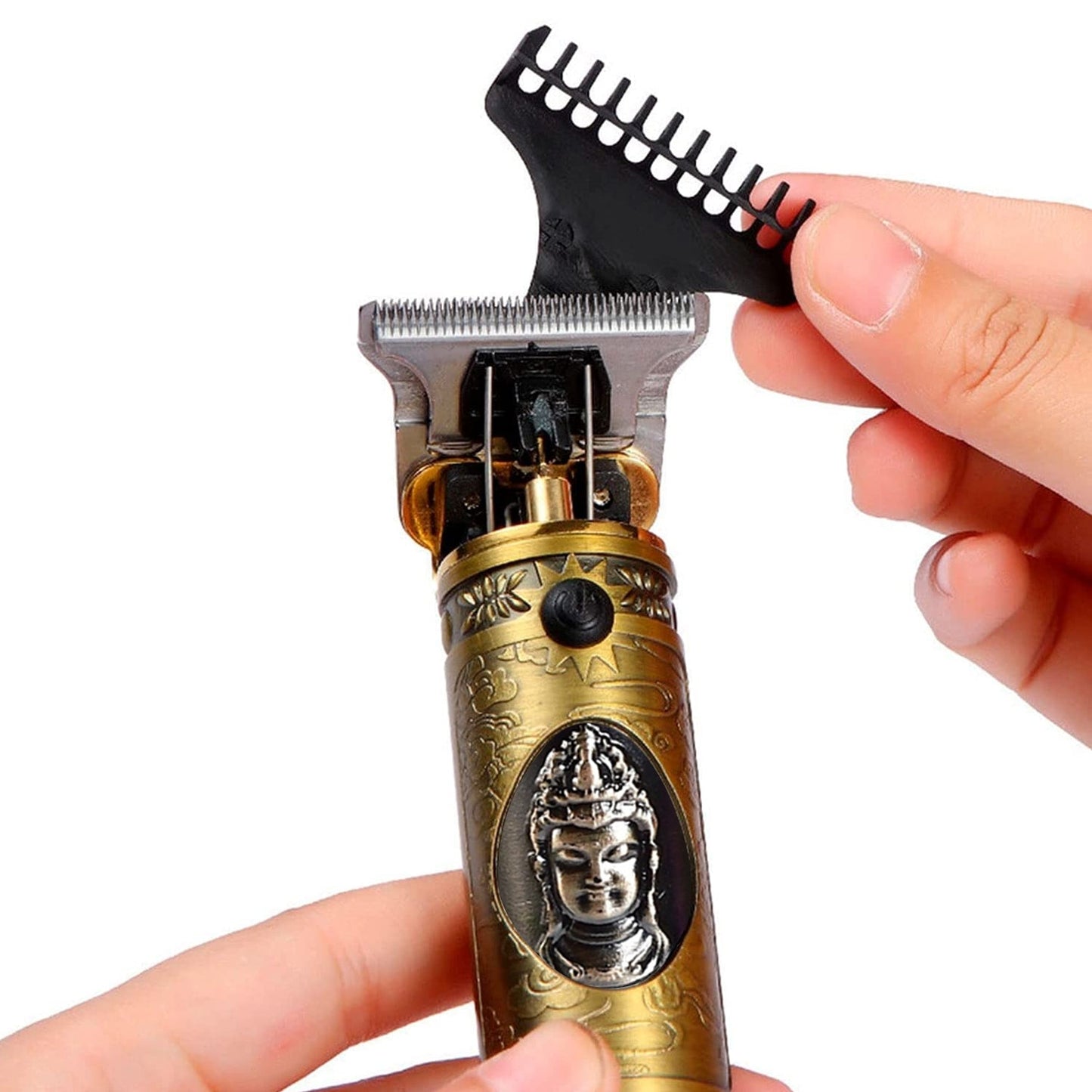 Shaving machine with adjustable blades