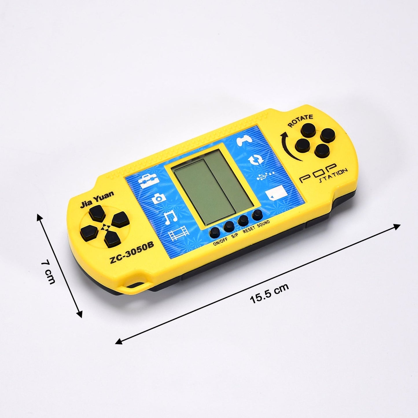 Handheld gaming device with classic games