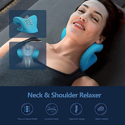 Chiropractic pillow with acupressure points