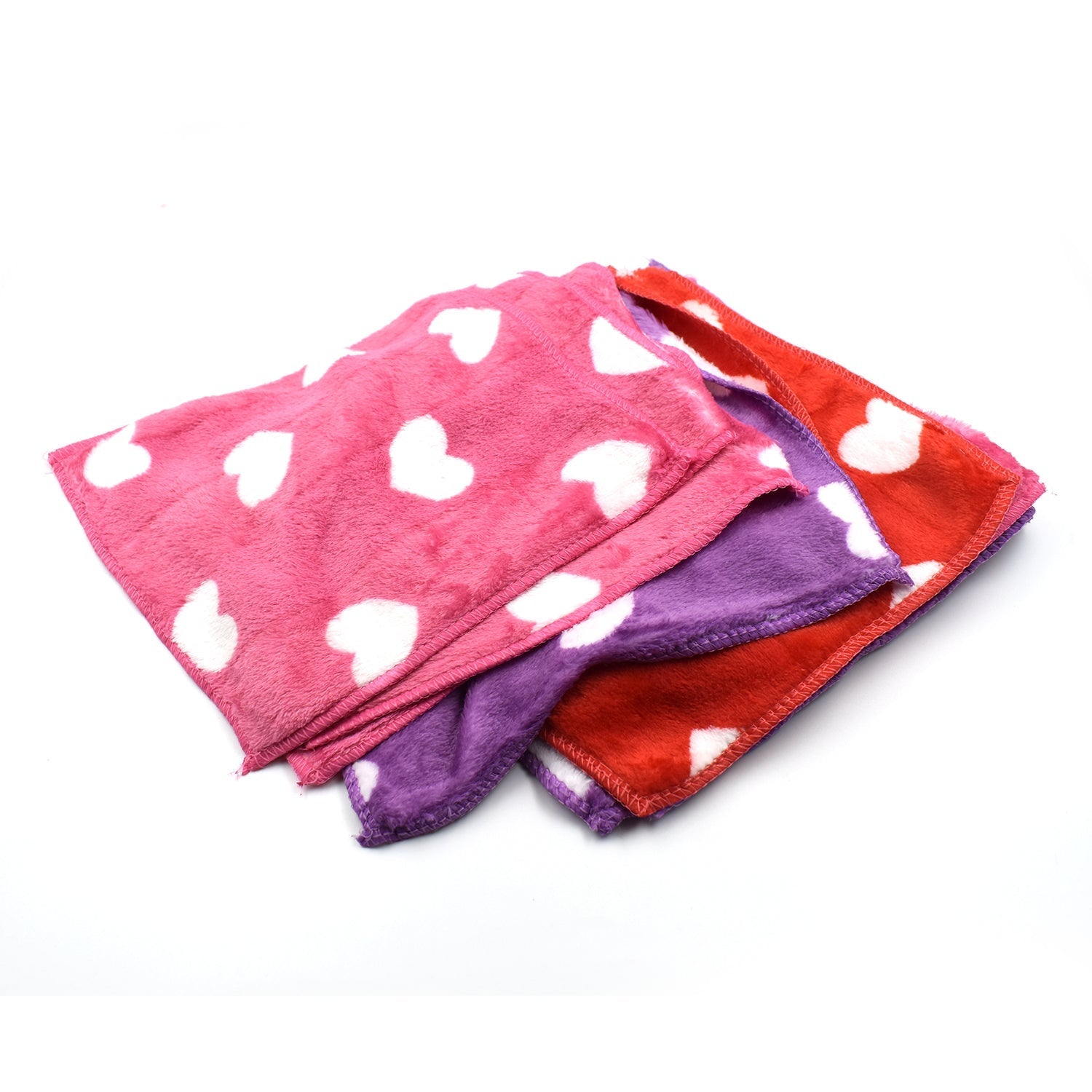 Set of cleaning cloths in microfiber