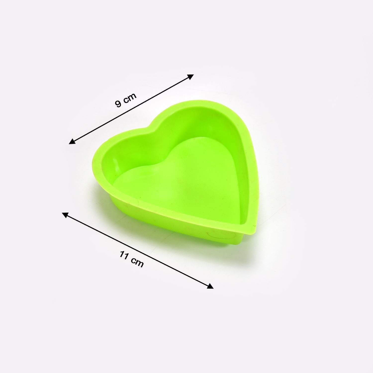 Heart shape silicone mold