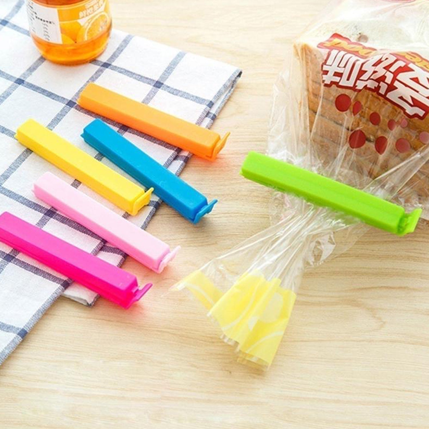 100-piece clip set for food