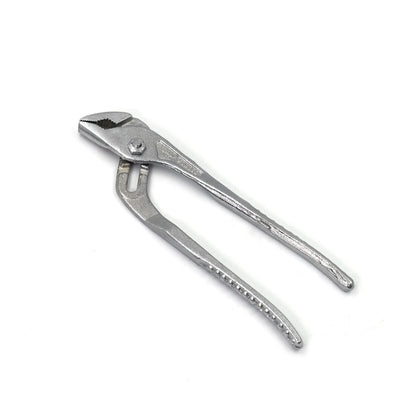 Slip joint adjustable plier wrench, ideal for water pump repairs.