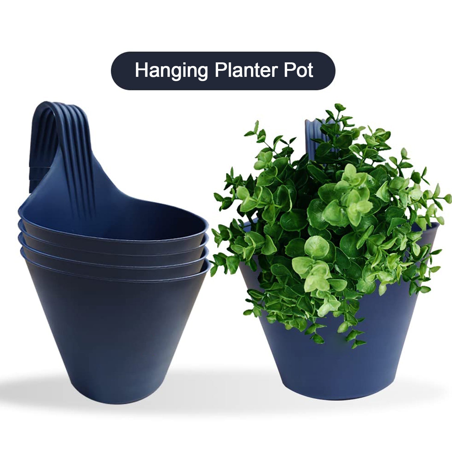 Modern hanging pot for flowers and plants.