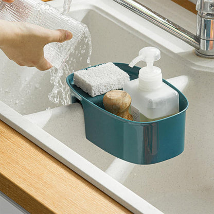 Kitchen sink basket for washing vegetables and drying utensils