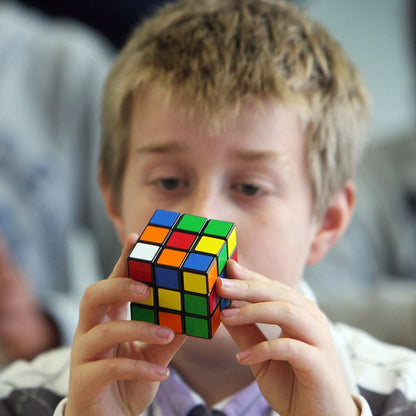 Fun plastic cube puzzle for kids and adults