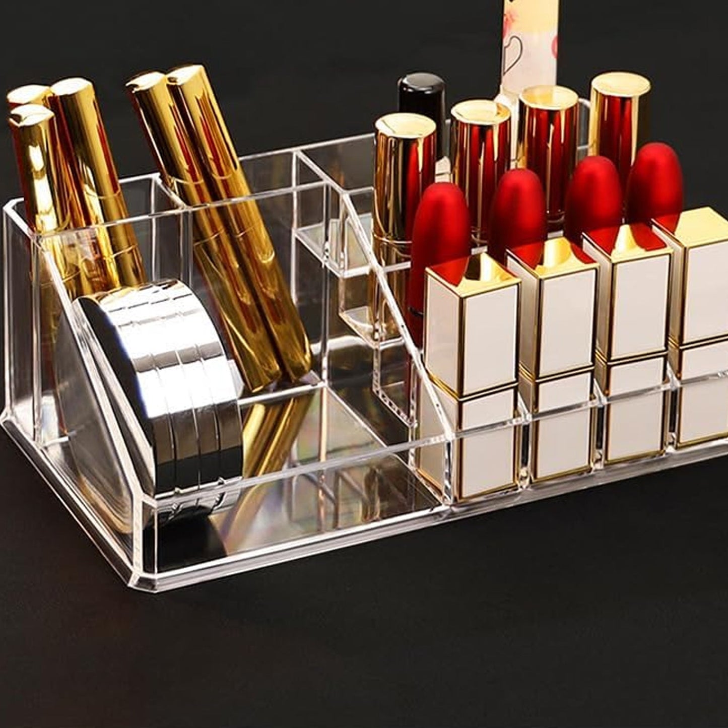 Makeup and jewelry storage organizer