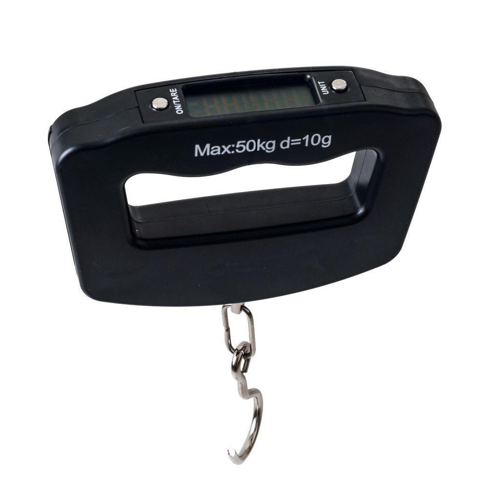 Lightweight digital luggage scale with LCD.