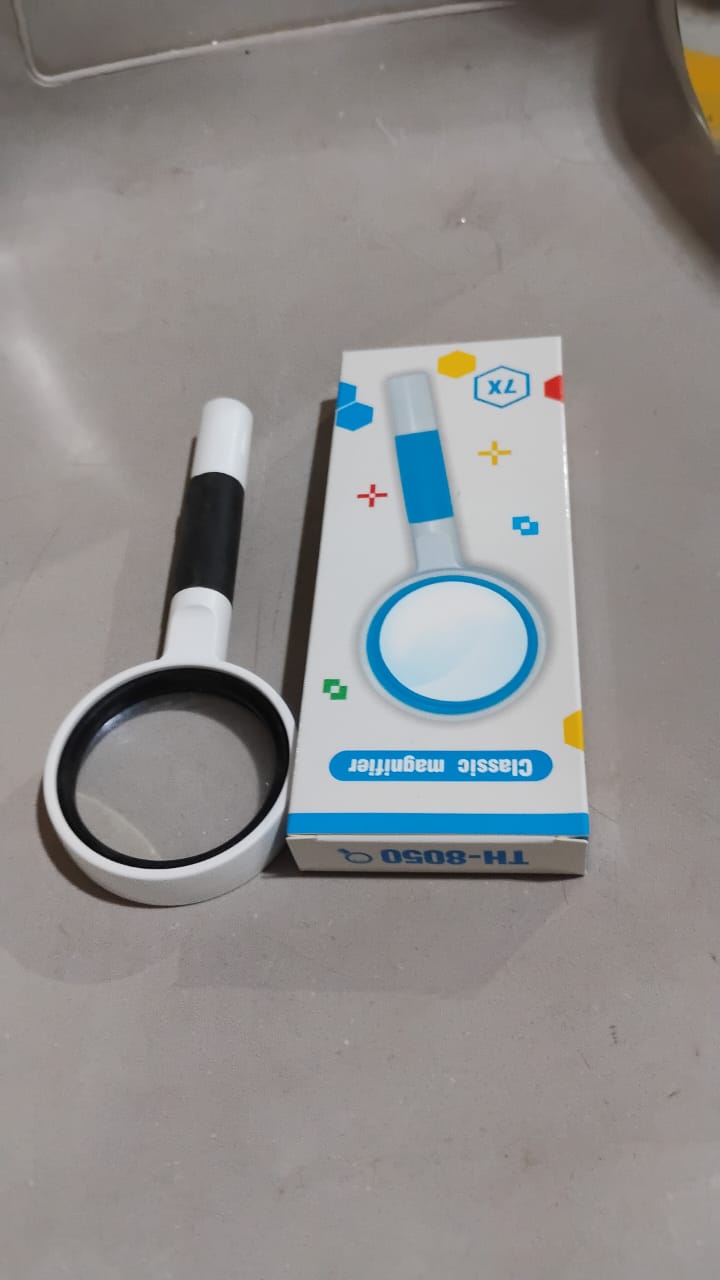 Magnifying Glass With 7x Handheld Magnifier (60 MM / 1 Pc)