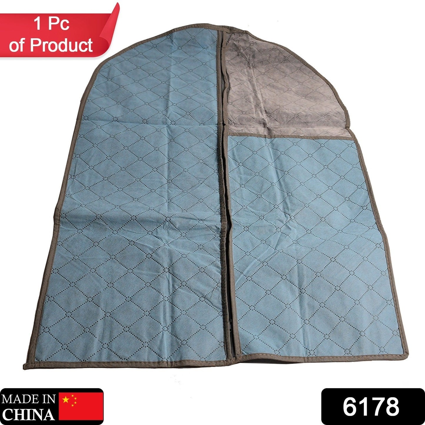 Breathable garment bag for suits