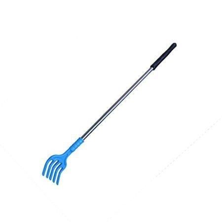 Telescopic back scratcher with massager.