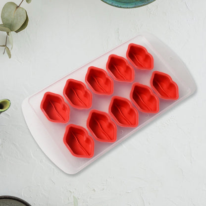 Silicone Mold Ice Cube Tray Creative Sweet Multi Type Ice Tray, Ice Cube Trays Multi Fruit Shape Ice Tray (1 Pc)