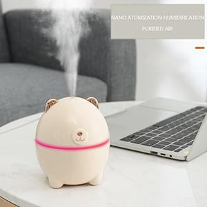 Polar bear humidifier with cool mist and easy controls