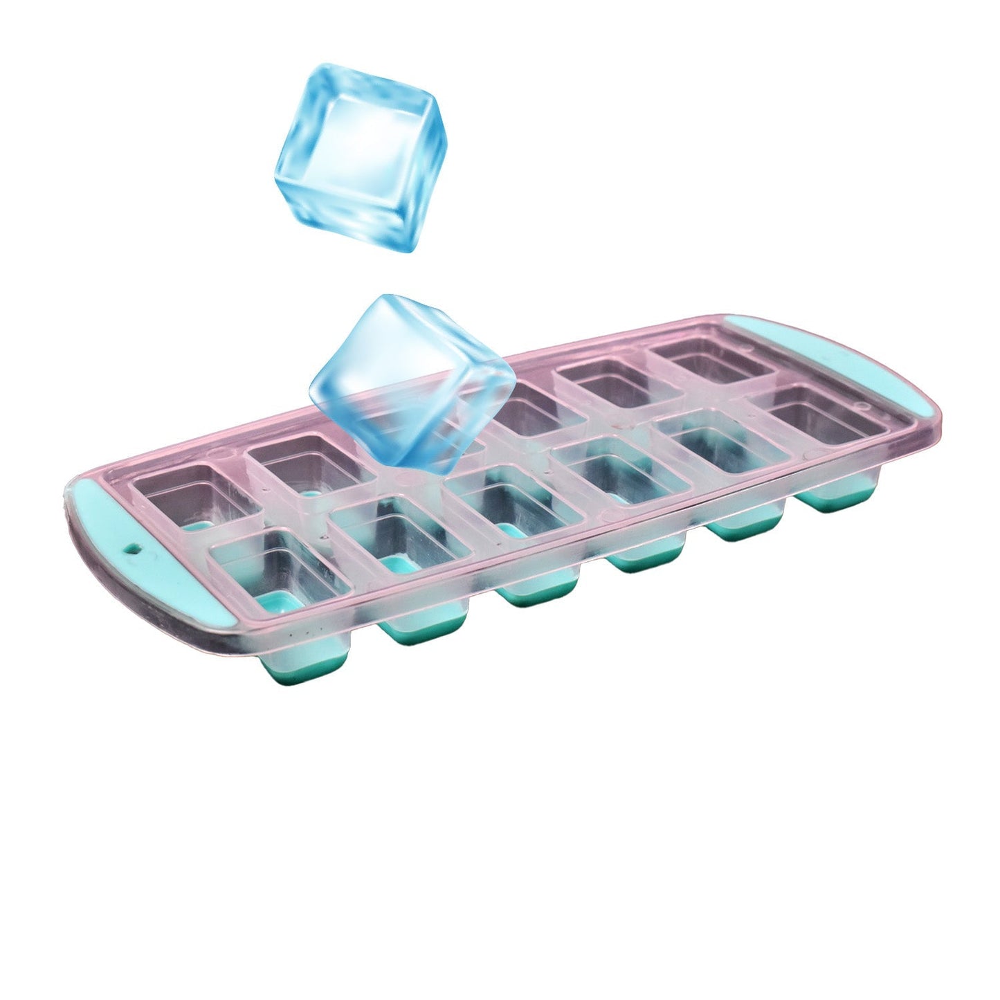 Ice cube tray close-up