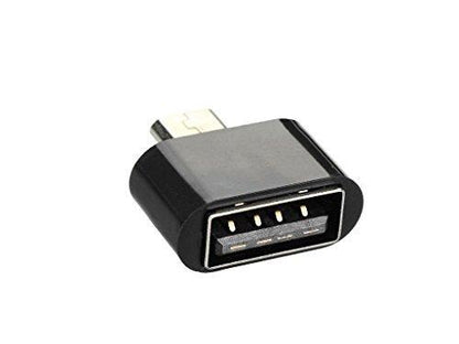 Micro USB OTG to USB adapter for easy file transfers.