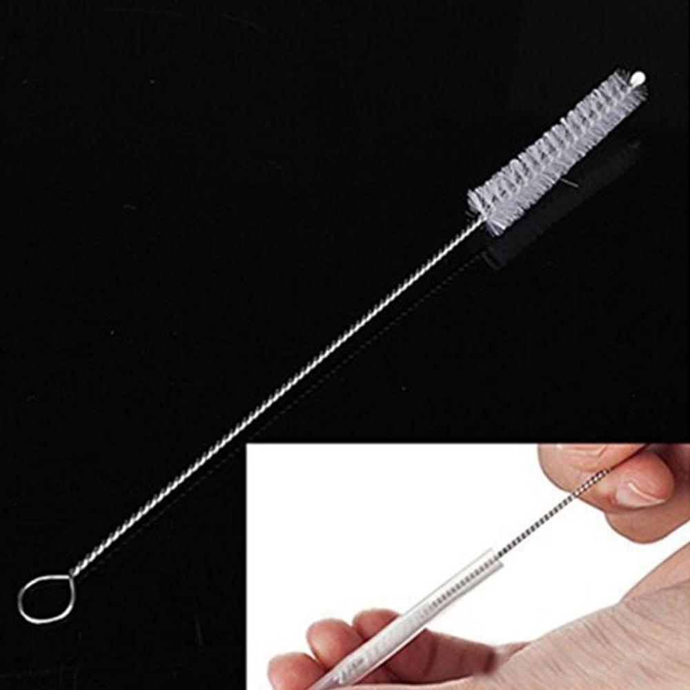 Stainless steel straw brush