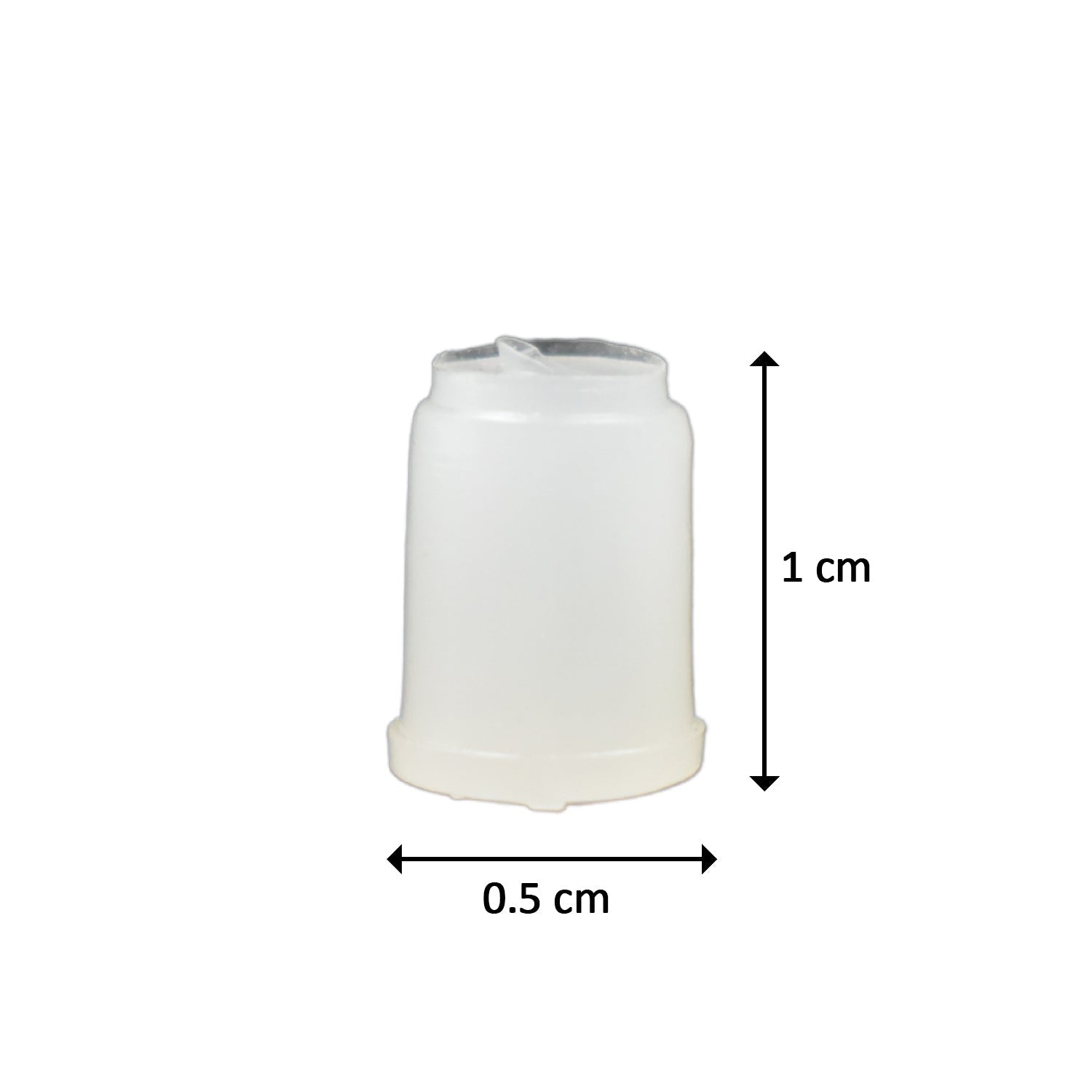 Hot water bag stopper showing different angles