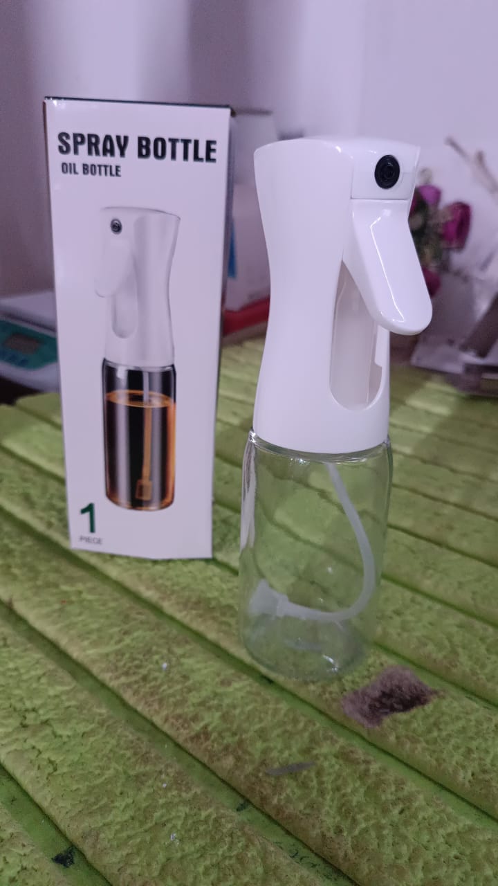 Glass Oil Dispenser Bottle Spray (1 Pc / 200 ml Approx)