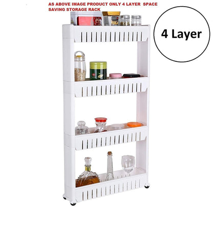 4-layer organizer rack for efficient storage