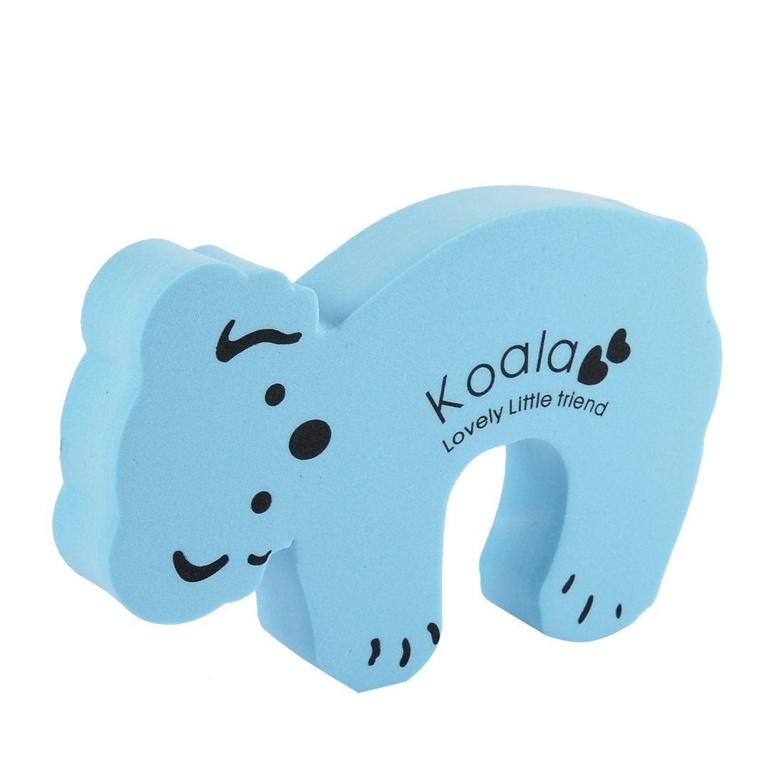 Baby safety door stopper, animal design, prevents finger injuries