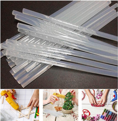 Glue Sticks for Craft and Art Decoration Craft Work Multi-Purpose Transparent HOT MELT Glue Sticks ( 1 Kg )