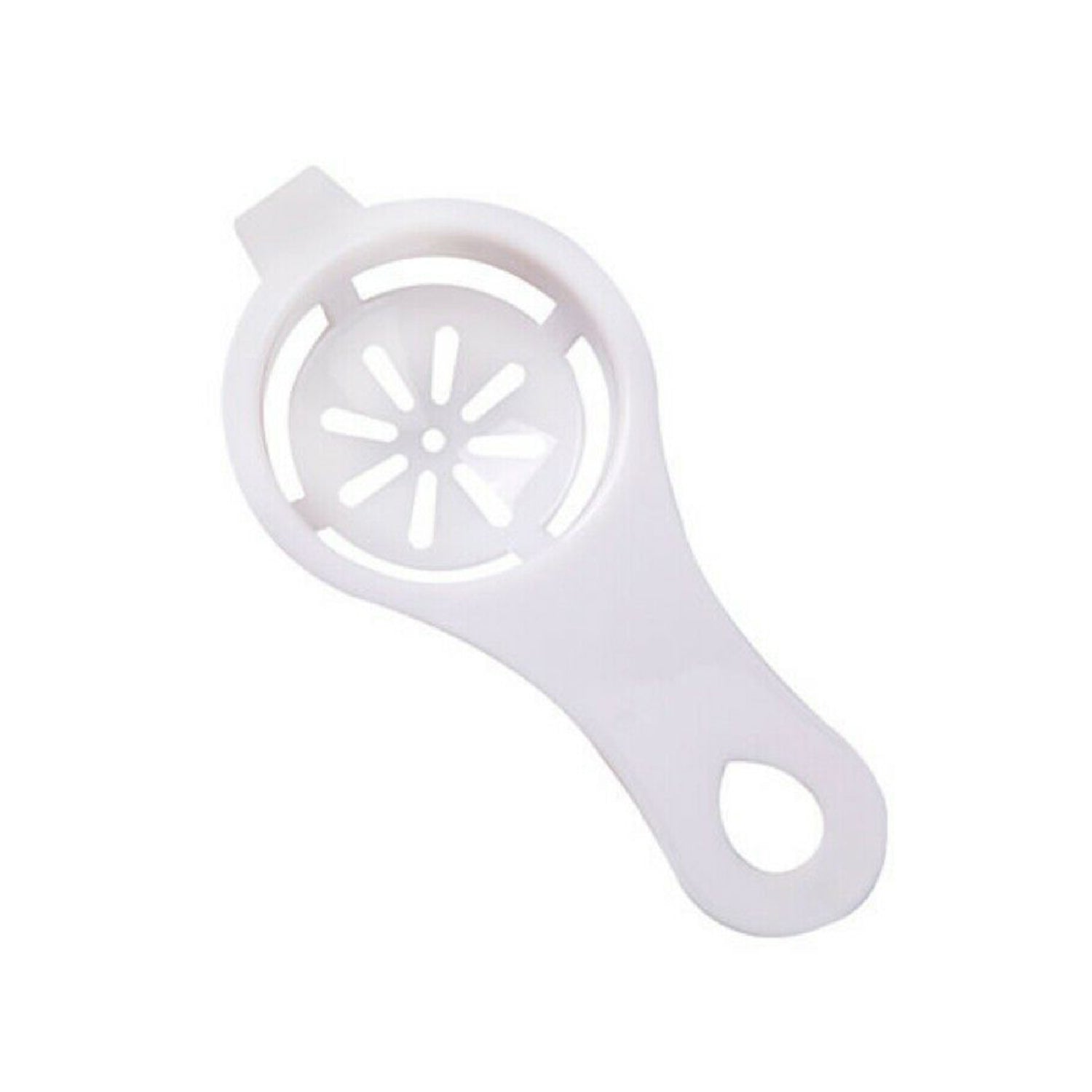 Egg yolk strainer for cooking and baking needs.