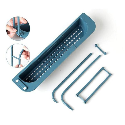 Telescopic sink organizer for daily use