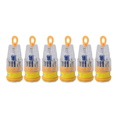 16-in-1 magnetic screwdriver set with various bits