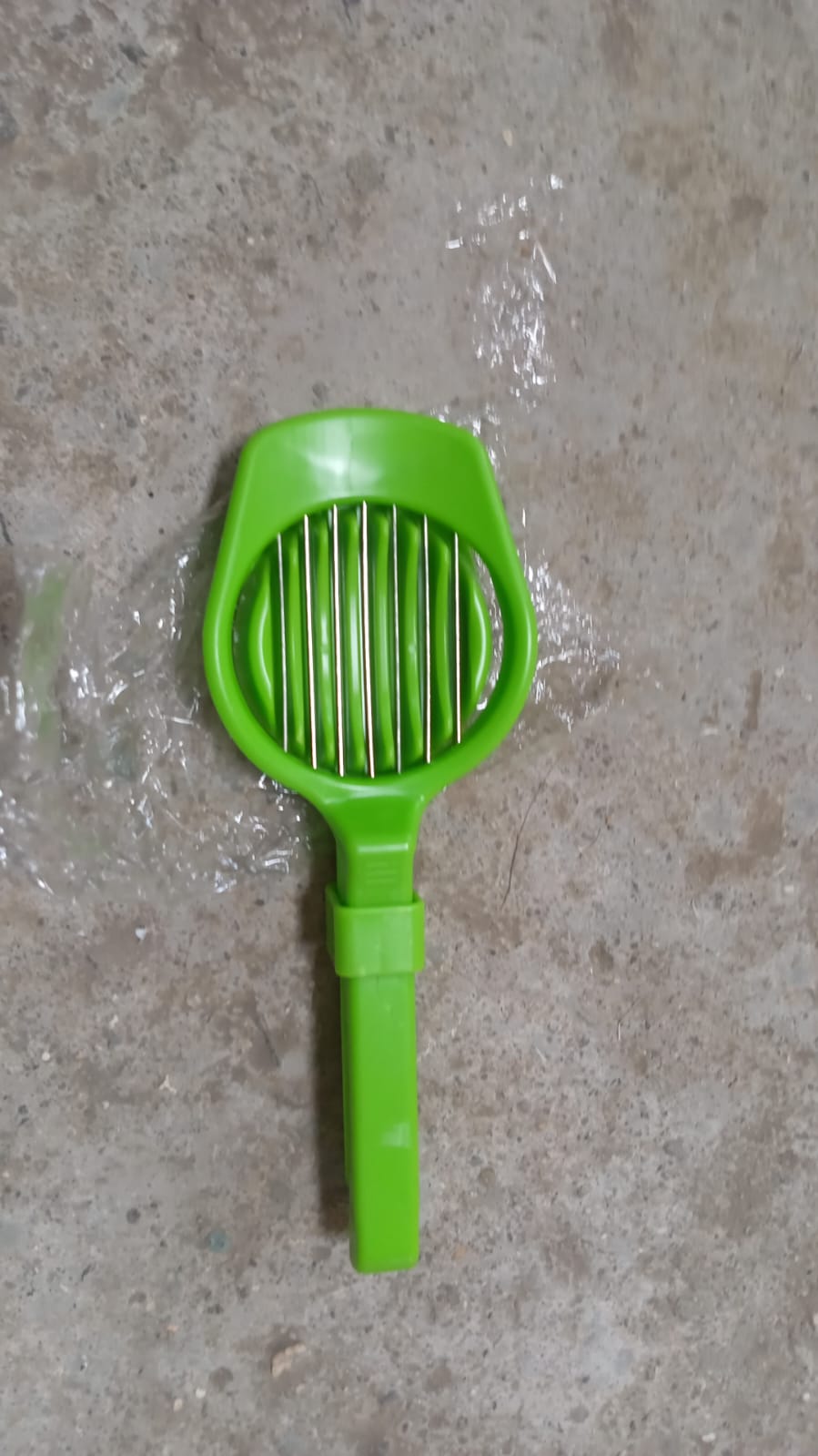 Seven blade fruit and egg slicer