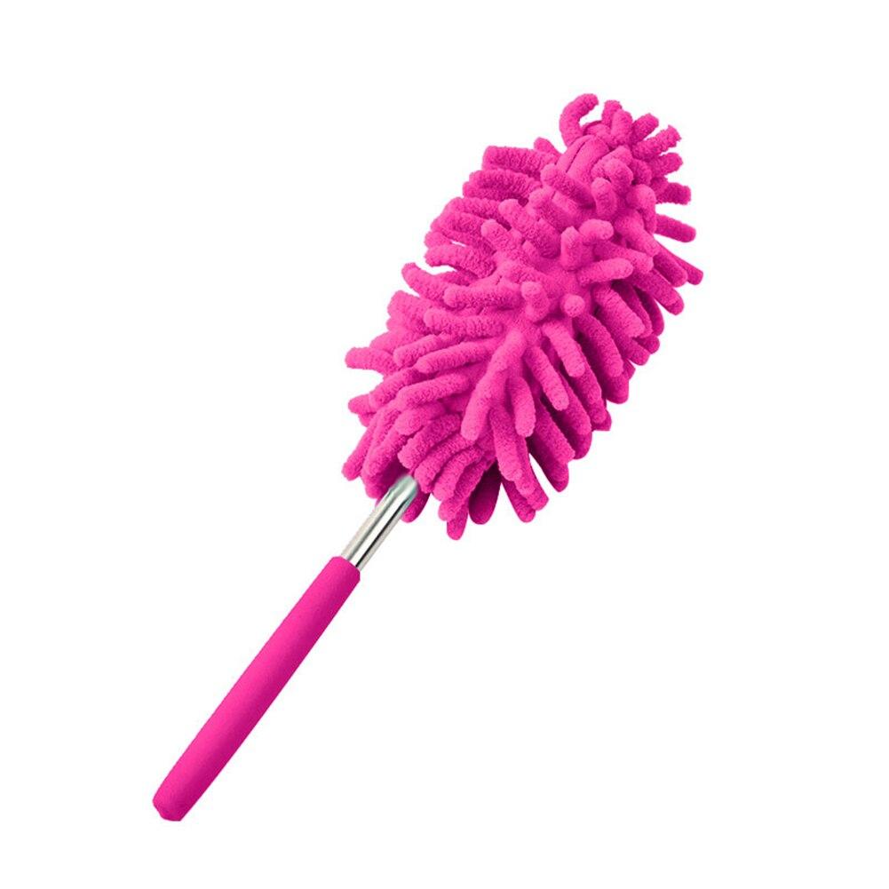 Fan duster with ergonomic handle